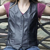 Empower Your Ride: Unveiling the Best Women's Leather Biker Vests of the Year!