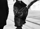 oversized aviator shearling jacket