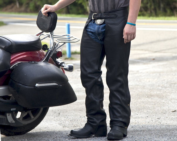 How Long Should Motorcycle Chaps Be?