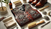How to Clean Rhinestone or Decorative Leather Vests?