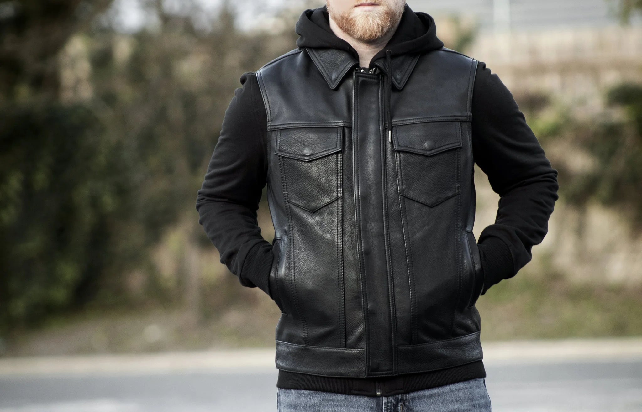 Leather vests discount