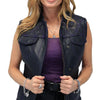 Empower Your Ride: The Hottest Trends in Women's Leather Motorcycle Vests
