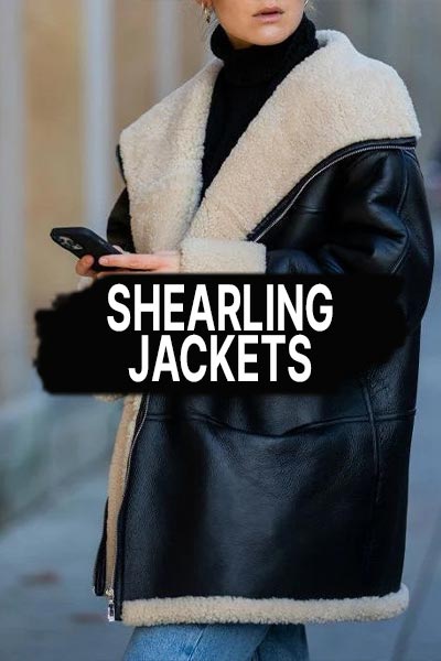 Shearling Jackets Women