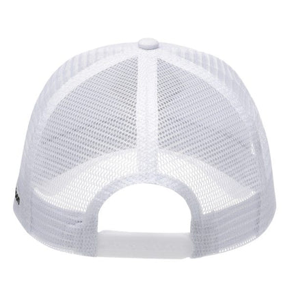 Richardson 112 White Mesh Twill Trucker Hat Snapback Cap - Black