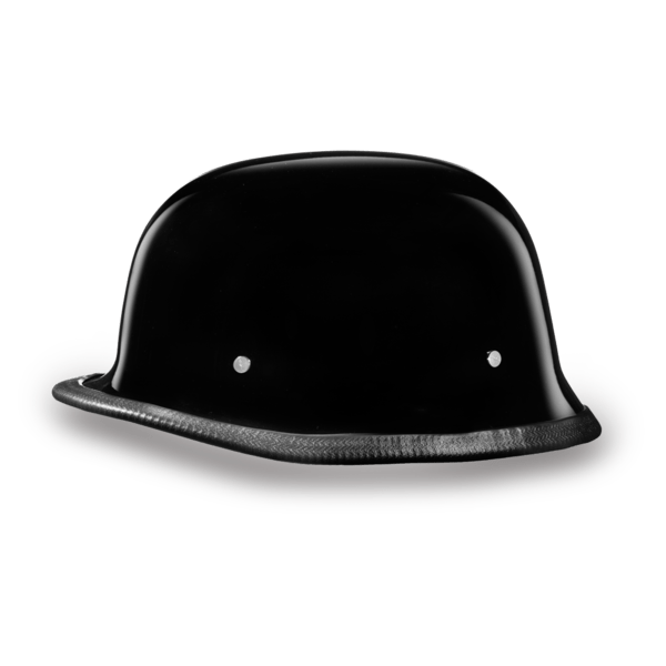D.O.T German Motorcycle Helmet - Gloss Black
