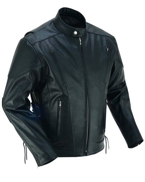 Men's Knucklehead Premium Cowhide Black M/C Jacket