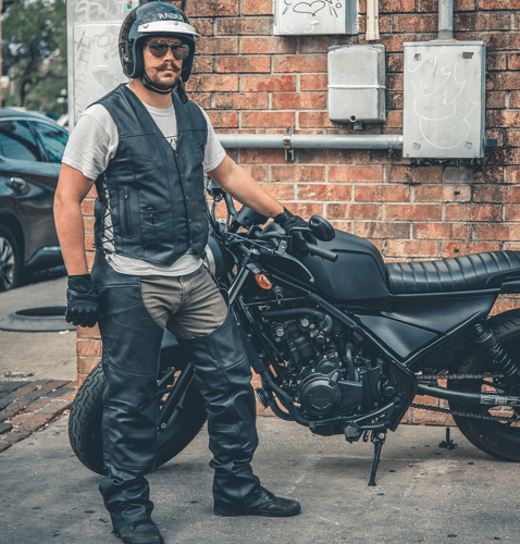 Do Motorcycle Chaps Keep You Warm? - MARA Leather