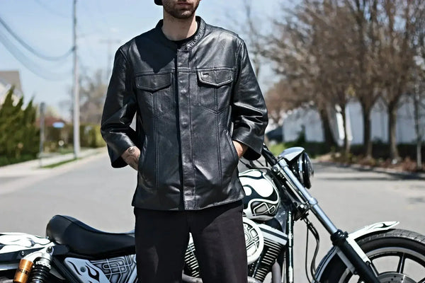 The Evolution of Men’s Leather Shirts in Modern Fashion