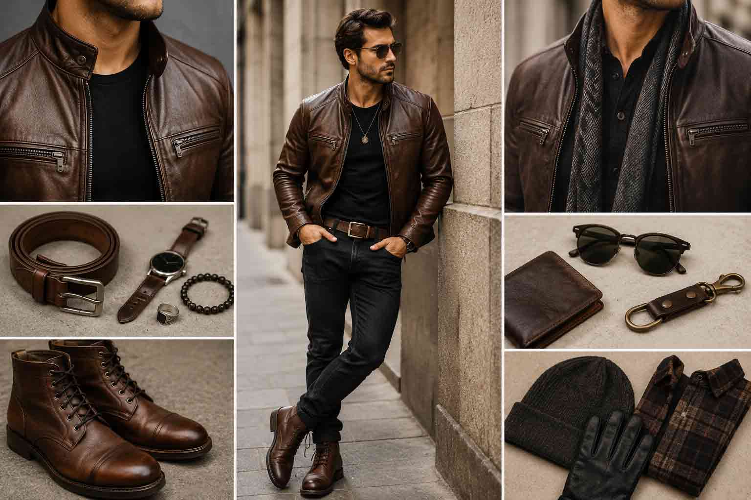 How to Accessorize a Leather Jacket: Belts, Boots, and Beyond