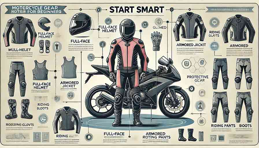 Motorcycle Gear for Beginners: Start Smart