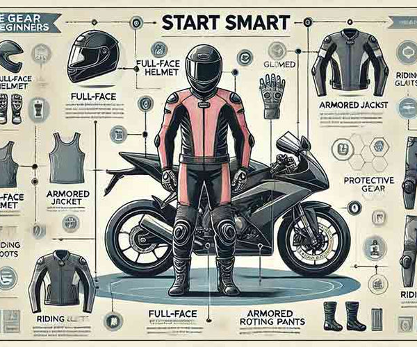 Motorcycle Gear for Beginners: Start Smart – MARA Leather