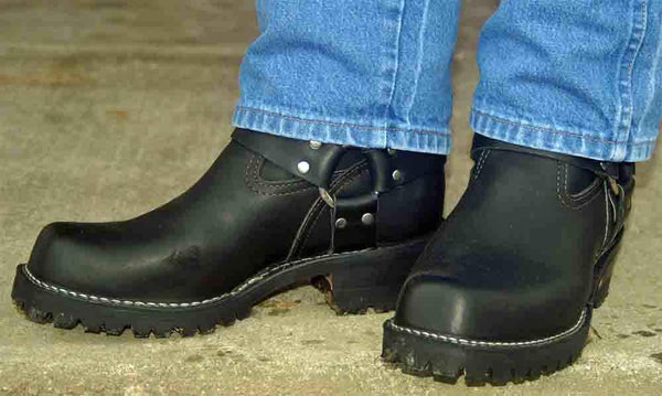 Why do motorcycle boots have harness? - MARA Leather
