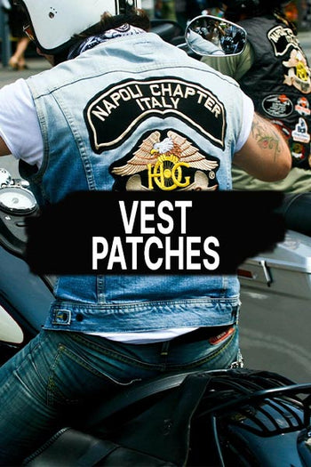 Biker Vest Patches - MARA Leather