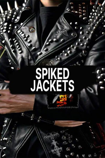 Spiked Leather Jackets - MARA Leather
