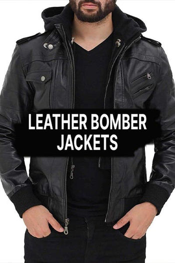 Leather Bomber Jackets - MARA Leather