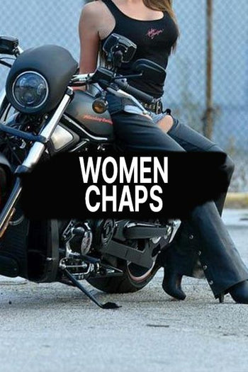 Women's Motorcycle Chaps - MARA Leather