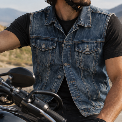 Collection image for: Motorcycle Denim Vests