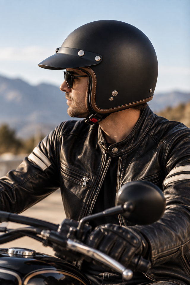 3/4 Shell Motorcycle Helmets