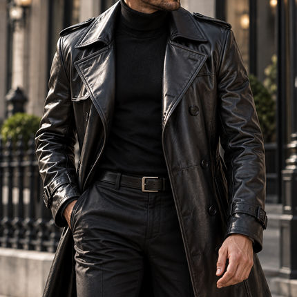 Collection image for: Leather Long Coat