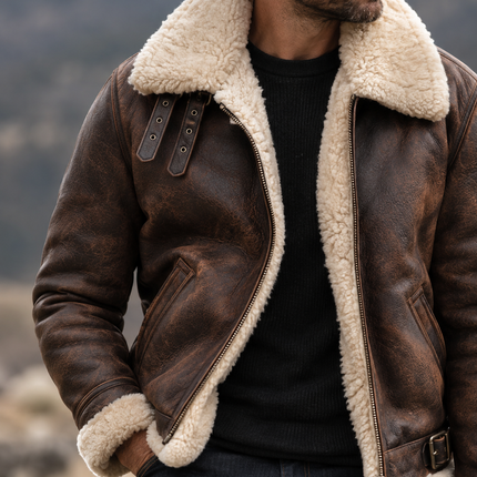 Collection image for: Shearling Leather Jackets