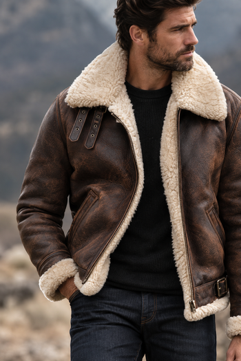 Shearling Leather Jackets