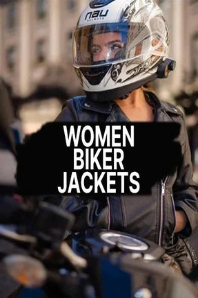Collection image for: Motorcycle Leather Jacket Women