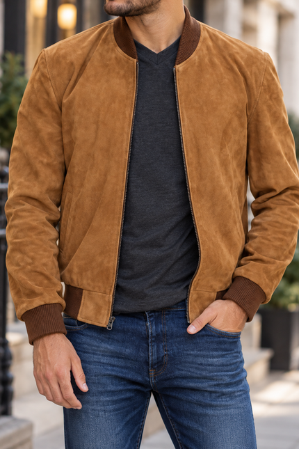 Suede Leather Jackets