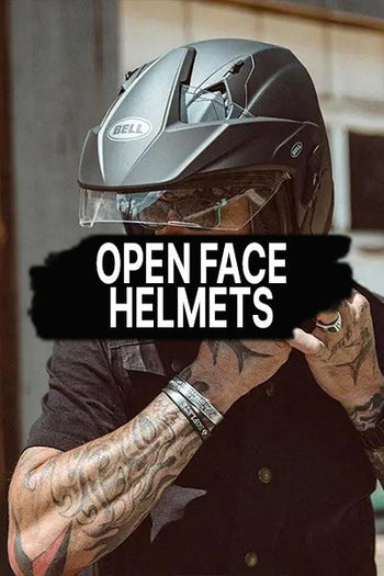 3/4 Shell Motorcycle Helmets