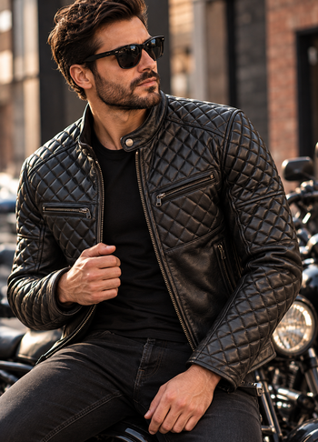 Quilted Leather Jackets
