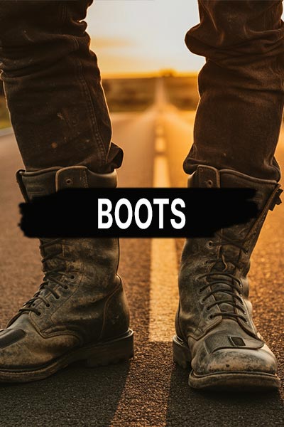 Motorcycle Boots - MARA Leather