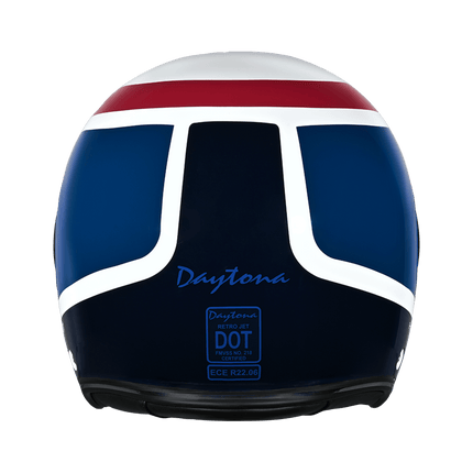 D.O.T. & ECE Daytona Retro Jet- W/ Patriot