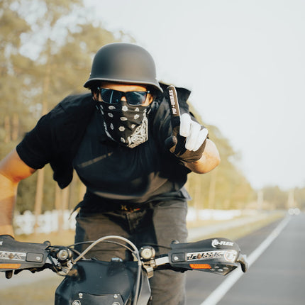 D.O.T. German Helmet- Dull Black