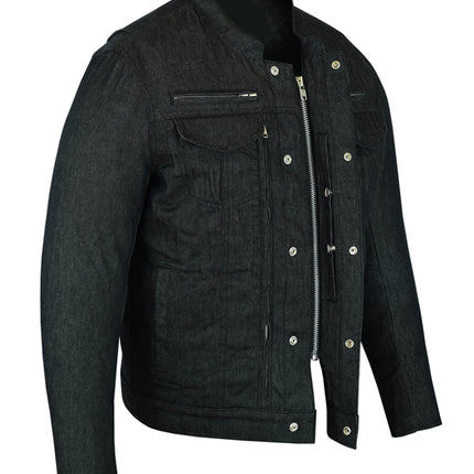 DM Mens Rough Rub-Off Denim Jacket