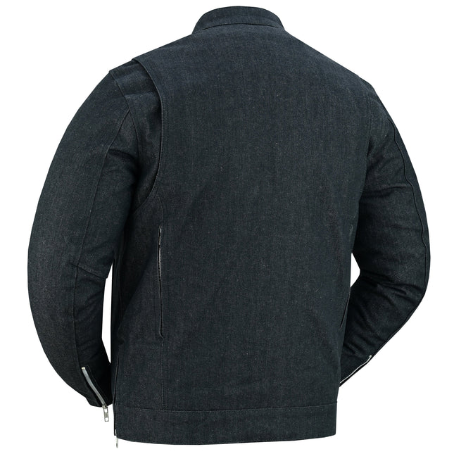 DM Mens Rough Rub-Off Denim Jacket
