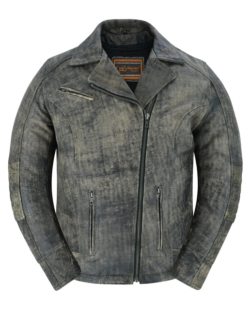 Women's Updated Stylish Antique Brown M/C Jacket