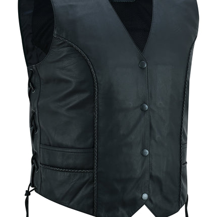 Women's Ultra-Thin  Braided Vest