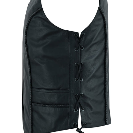 Women's Ultra-Thin  Braided Vest