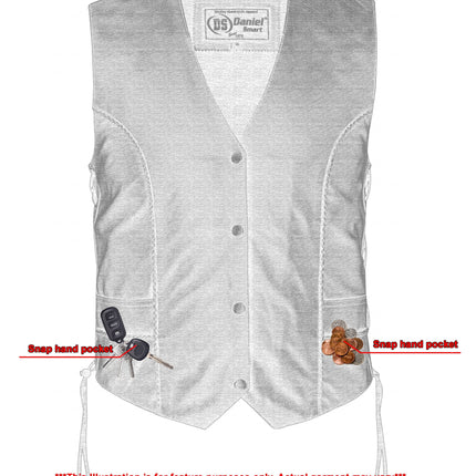 Women's Ultra-Thin  Braided Vest