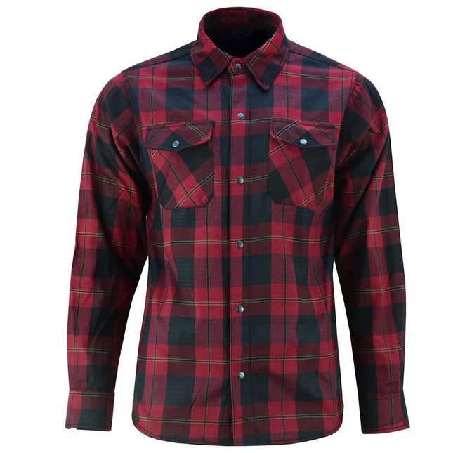 DS Flannel Shirt - Red and Black