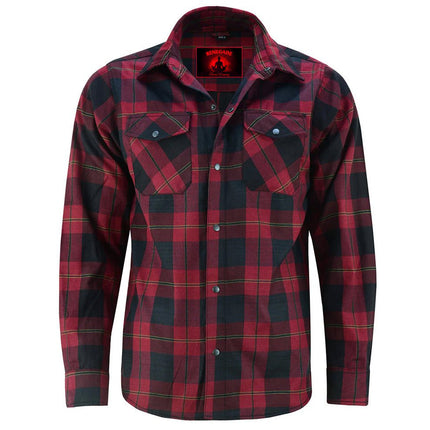 DS Flannel Shirt - Red and Black