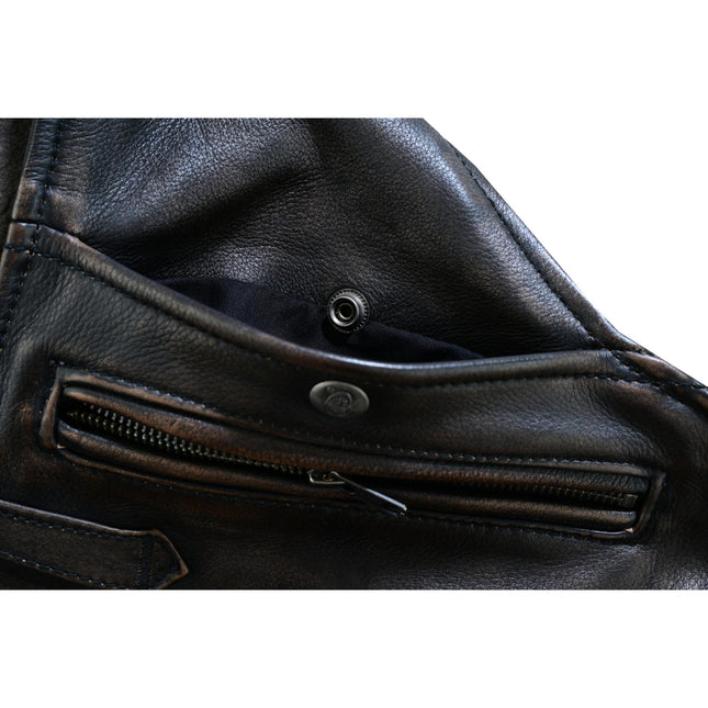 Unisex Four Pockets Insulated Chaps with Stretchable Inner Thigh