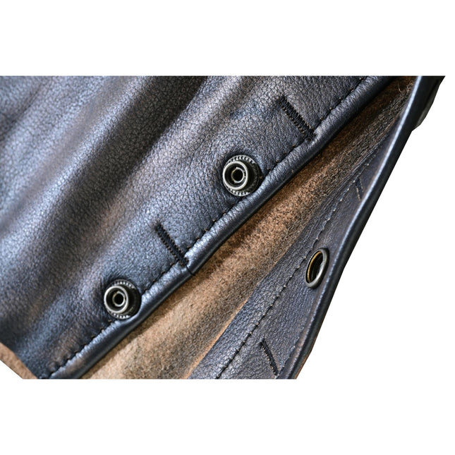 Unisex Four Pockets Insulated Chaps with Stretchable Inner Thigh