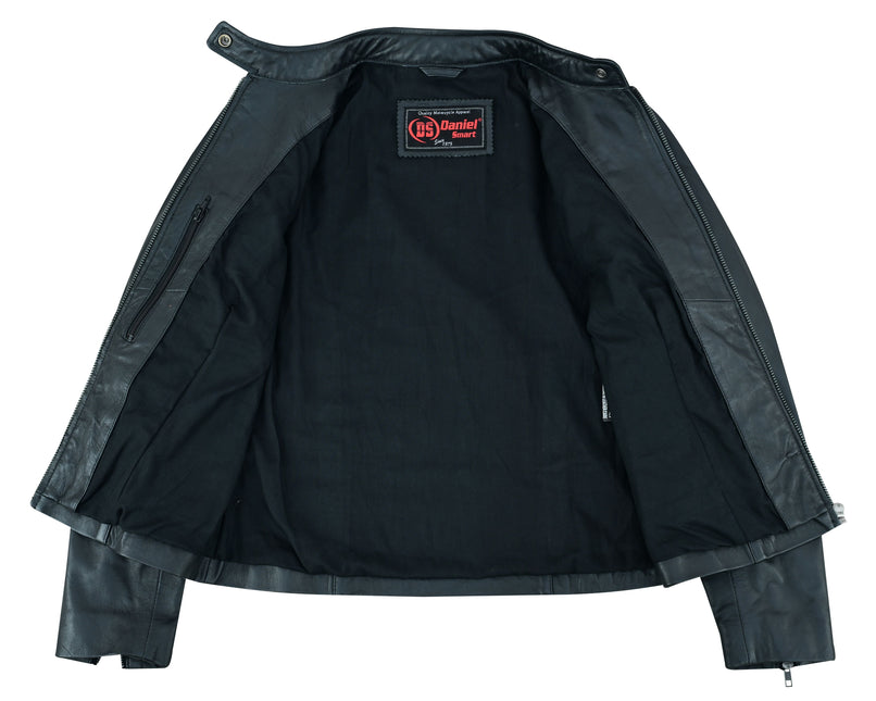 Women's Stylish Biker Style Lightweight Leather Jacket