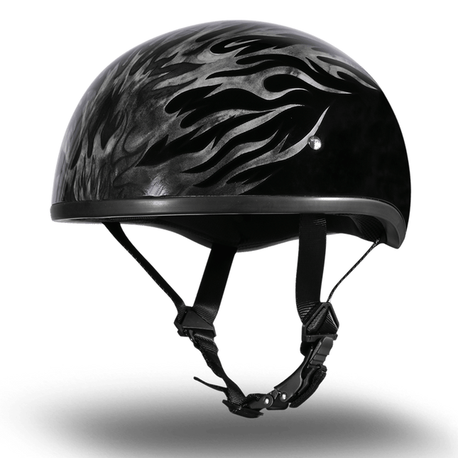 german motorcycle helmet with leather Outlaw Helmets T99 Black Style Half for Men & Women DOT Approved Unique Vintage style and strong structure German Leather Half Helmet -