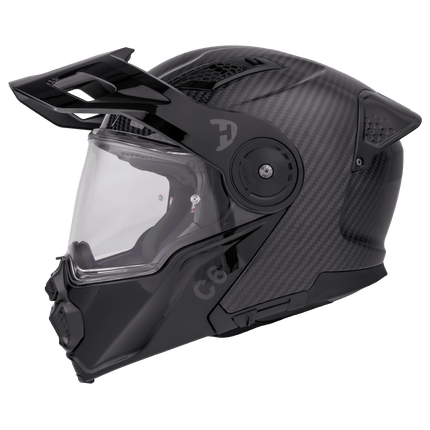 D.O.T. & ECE Daytona C6- Grey Carbon Fiber