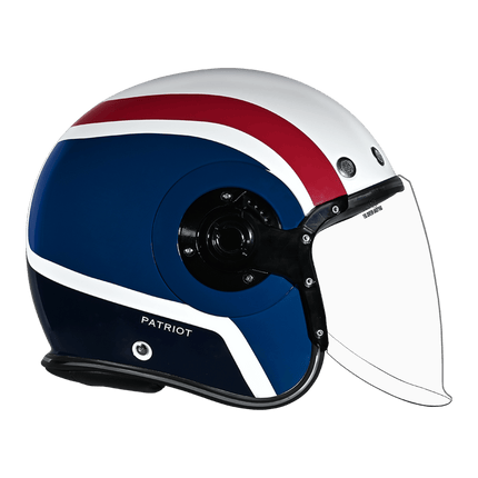 D.O.T. & ECE Daytona Retro Jet- W/ Patriot