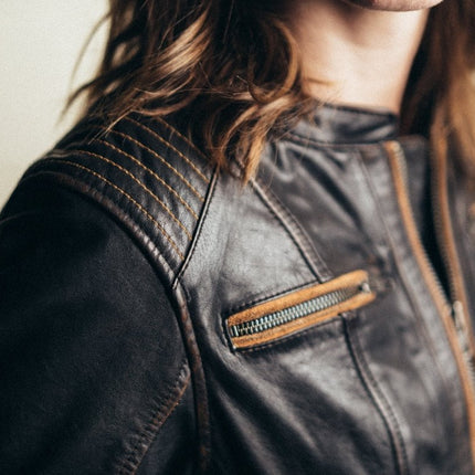 Electra - Women's Motorcycle Leather Jacket