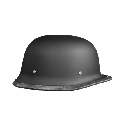 D.O.T. German Helmet- Dull Black