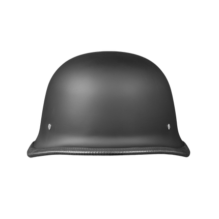 D.O.T. German Helmet- Dull Black