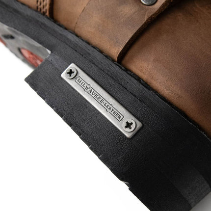 ML Men's Copper Ridge Suede Leather Harness Boots